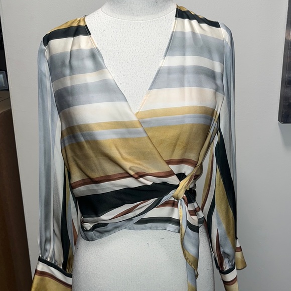 Zara XS wrap blouse - Picture 1 of 6